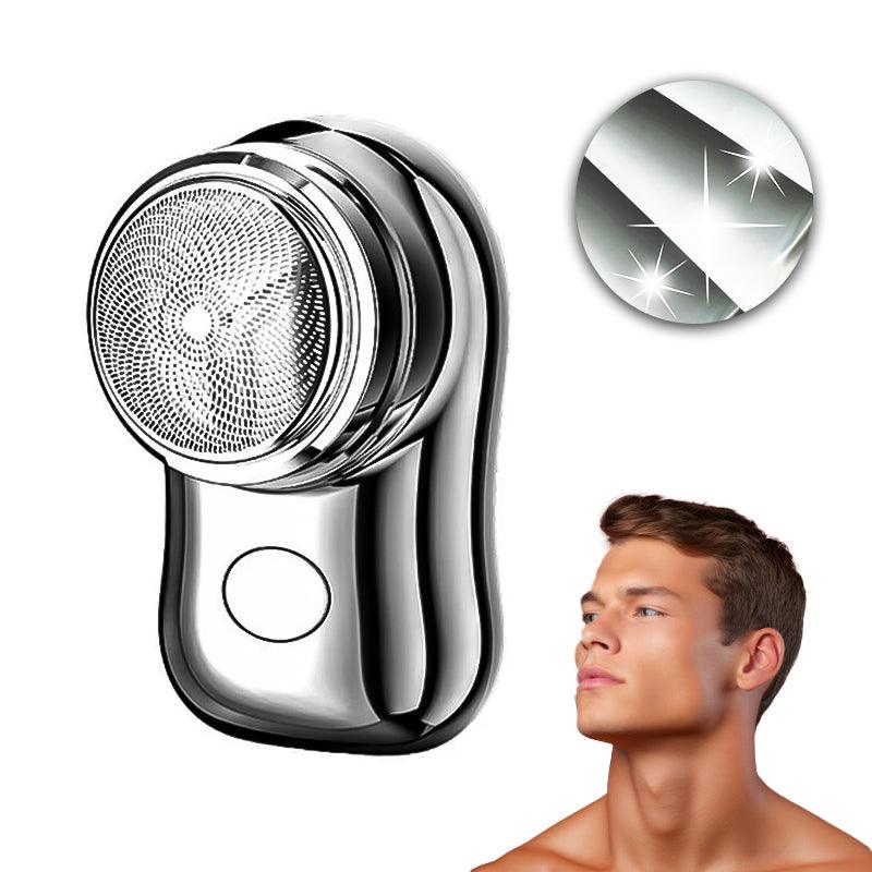 Small Electric Razor - Powerful Storm Shaver for Men Mini Shaver Portable Electric Shaver Personal Care - Tophatter Daily Deals
