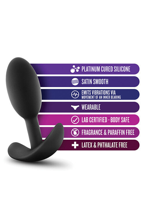Luxe Wearable Vibra Slim Plug Anal Plugs - Tophatter Daily Deals