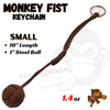 Monkey Fist Self Defense Survival Keychain Paracord - Assorted Colors Brown - Small SD-KeyChain - Tophatter Daily Deals