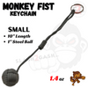 Monkey Fist Self Defense Survival Keychain Paracord - Assorted Colors Grey - Small SD-KeyChain - Tophatter Daily Deals