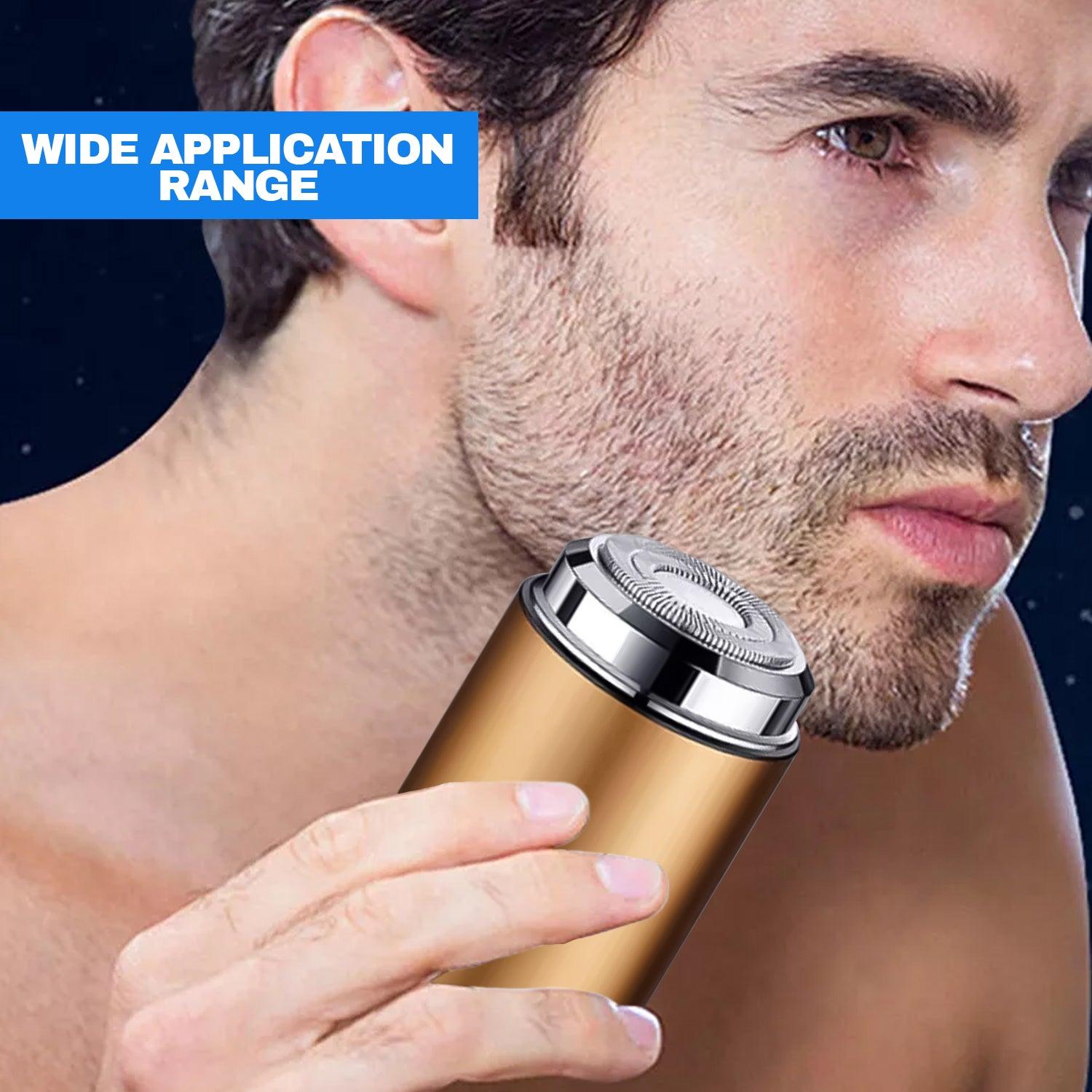 Mini Electric Shaver - Portable 2-in-1 Washable Capsule Beard Razor with Automatic Function Electronic - Tophatter Daily Deals
