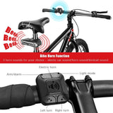Bike Rear Light - USB LED Bike Tail Light Bicycle Horn Alarm Turn Signals Brake Light Apparel & Accessories - Tophatter Daily Deals