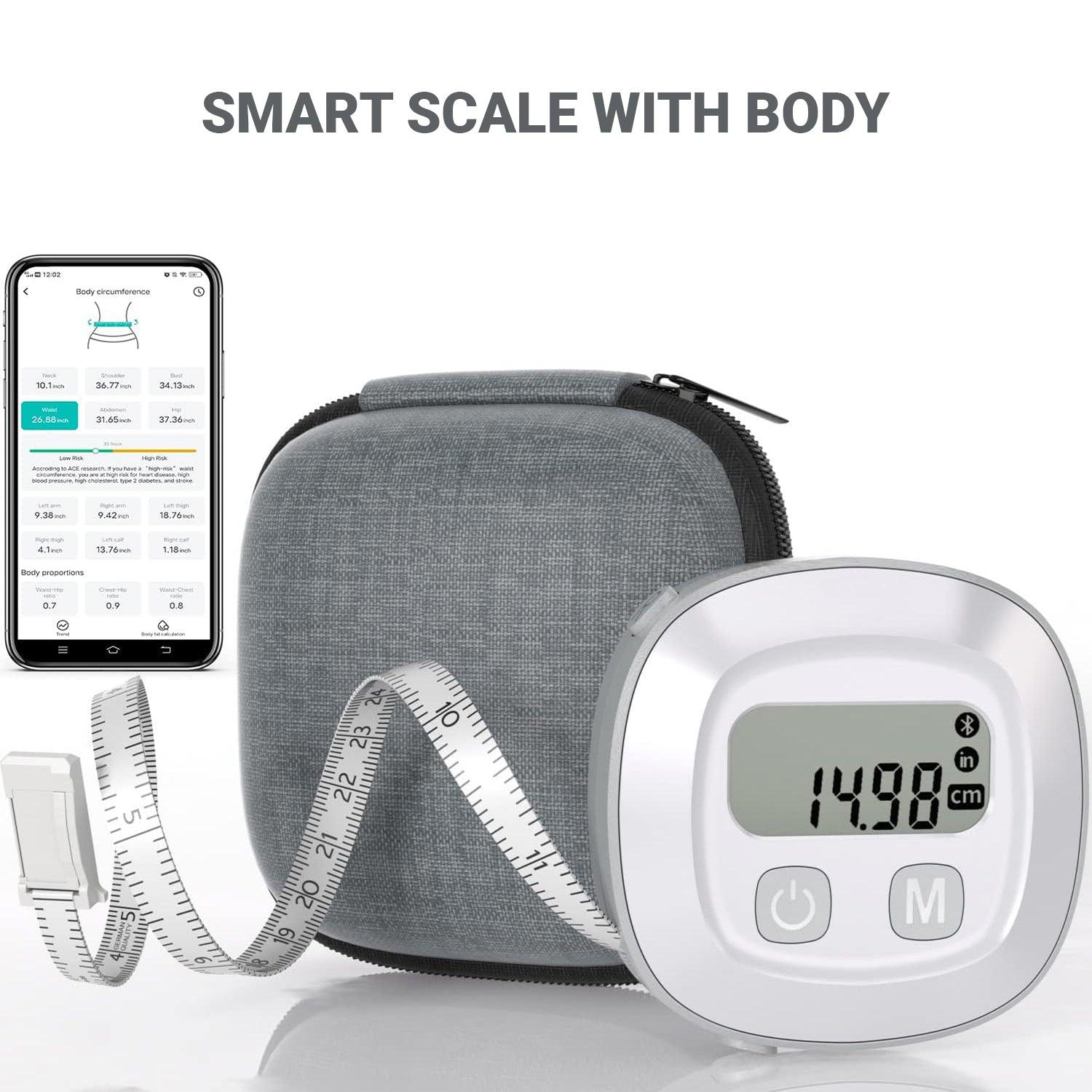 Body Measurements Tape - Body Tape Measure, Tool for Monitoring Body Fat, Measuring Tape for Body Exercise & Fitness - Tophatter Daily Deals