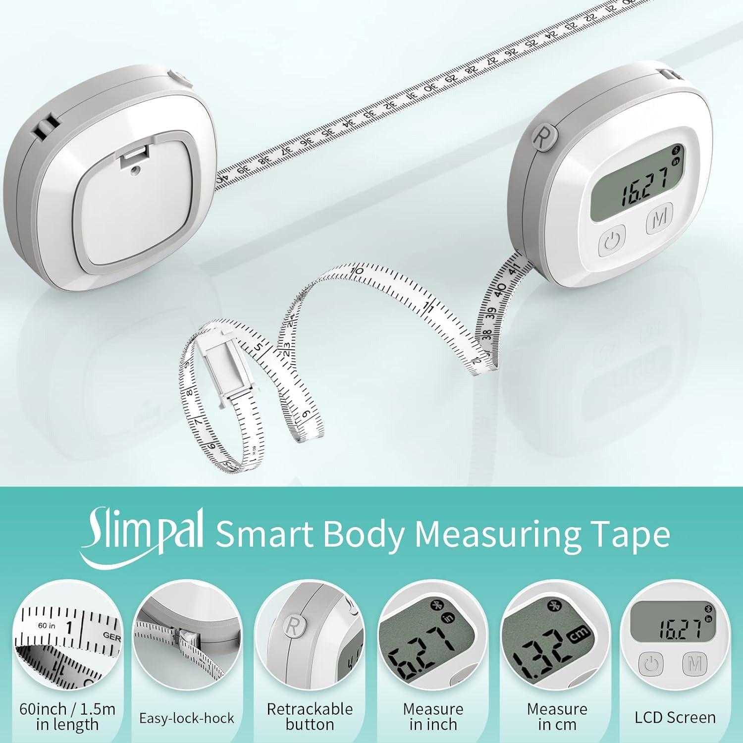 Body Measurements Tape - Body Tape Measure, Tool for Monitoring Body Fat, Measuring Tape for Body Exercise & Fitness - Tophatter Daily Deals
