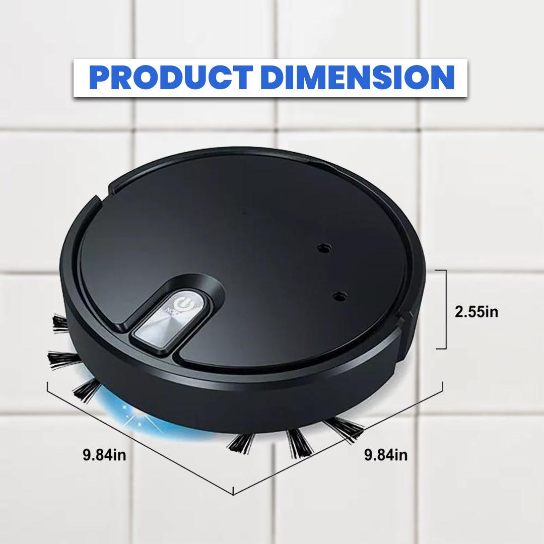 Robot Hoover and Mop - Rechargeable Smart Sweeping Robot Vacuum Cleaner Automatic Floor Mop Sweeper UK Apparel & Accessories - Tophatter Daily Deals