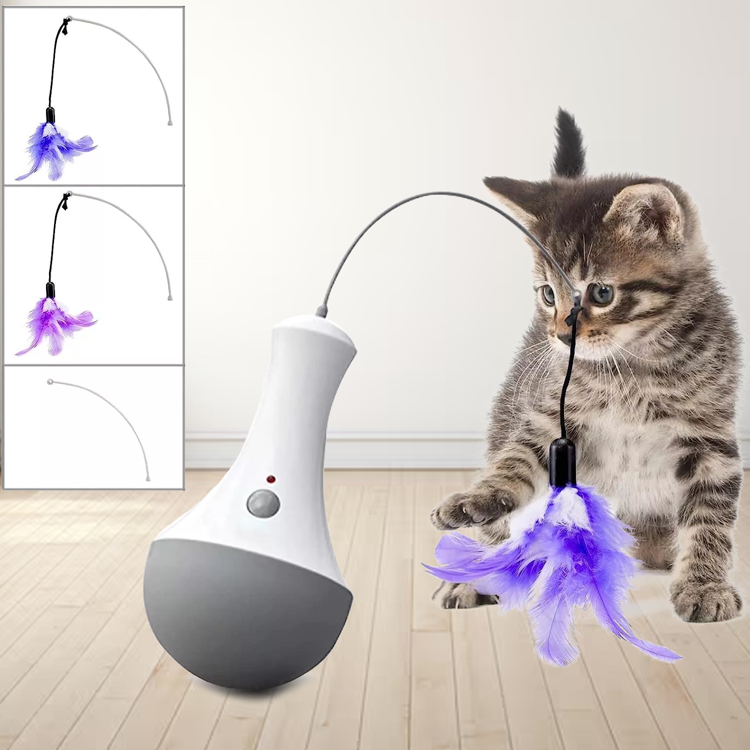 Cat Interactive Toys – Stimulating Motion Toys for Exercise, Hunting & Fun Pet Products - Tophatter Daily Deals