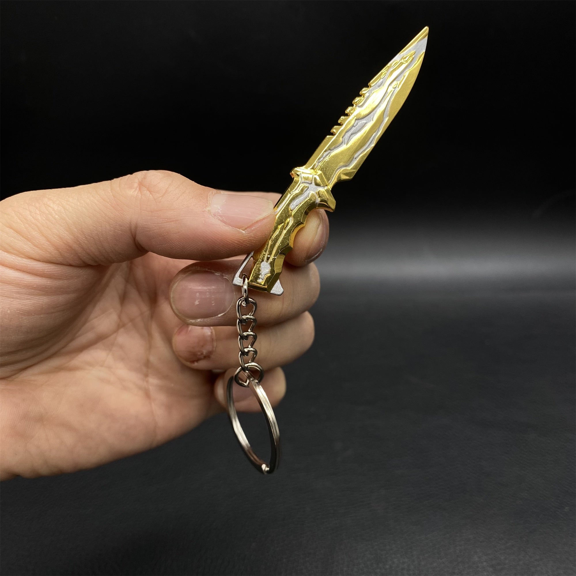 Metal Mini Smite Knife Keychain Pendant - Tophatter Daily Deals