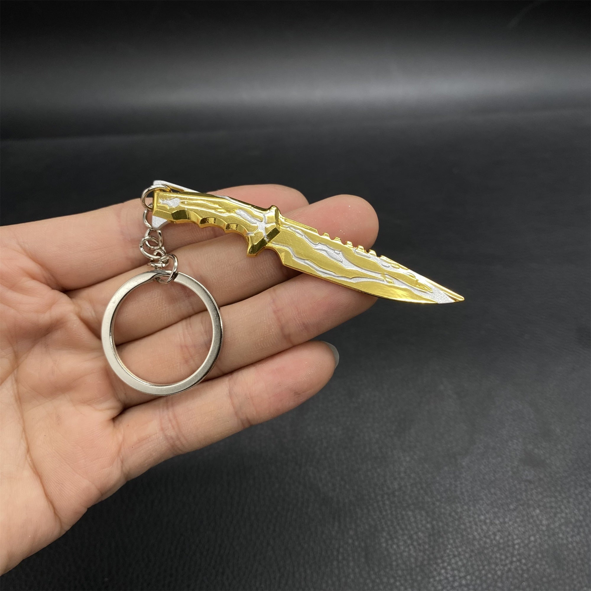 Metal Mini Smite Knife Keychain Pendant Keychain - Tophatter Daily Deals