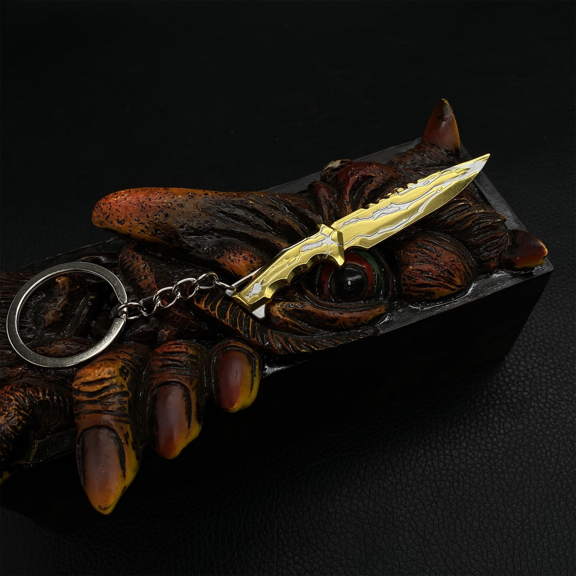 Metal Mini Smite Knife Keychain Pendant - Tophatter Daily Deals