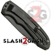 Smith & Wesson Extreme Ops Black Automatic Knife - Serrated SW50BS Knife-Auto - Tophatter Daily Deals