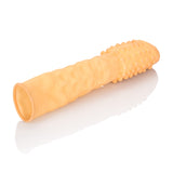 Smooth 3 Inch Ivory Latex Penis Extension with Roll Down Sleeve > Sex Toys For Men > Penis Sleeves - Tophatter Daily Deals