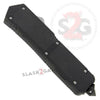 Dark Legacy OTF Dual Action Automatic Knife Black 2 Tone Double Edge Knife-OTF - Tophatter Daily Deals