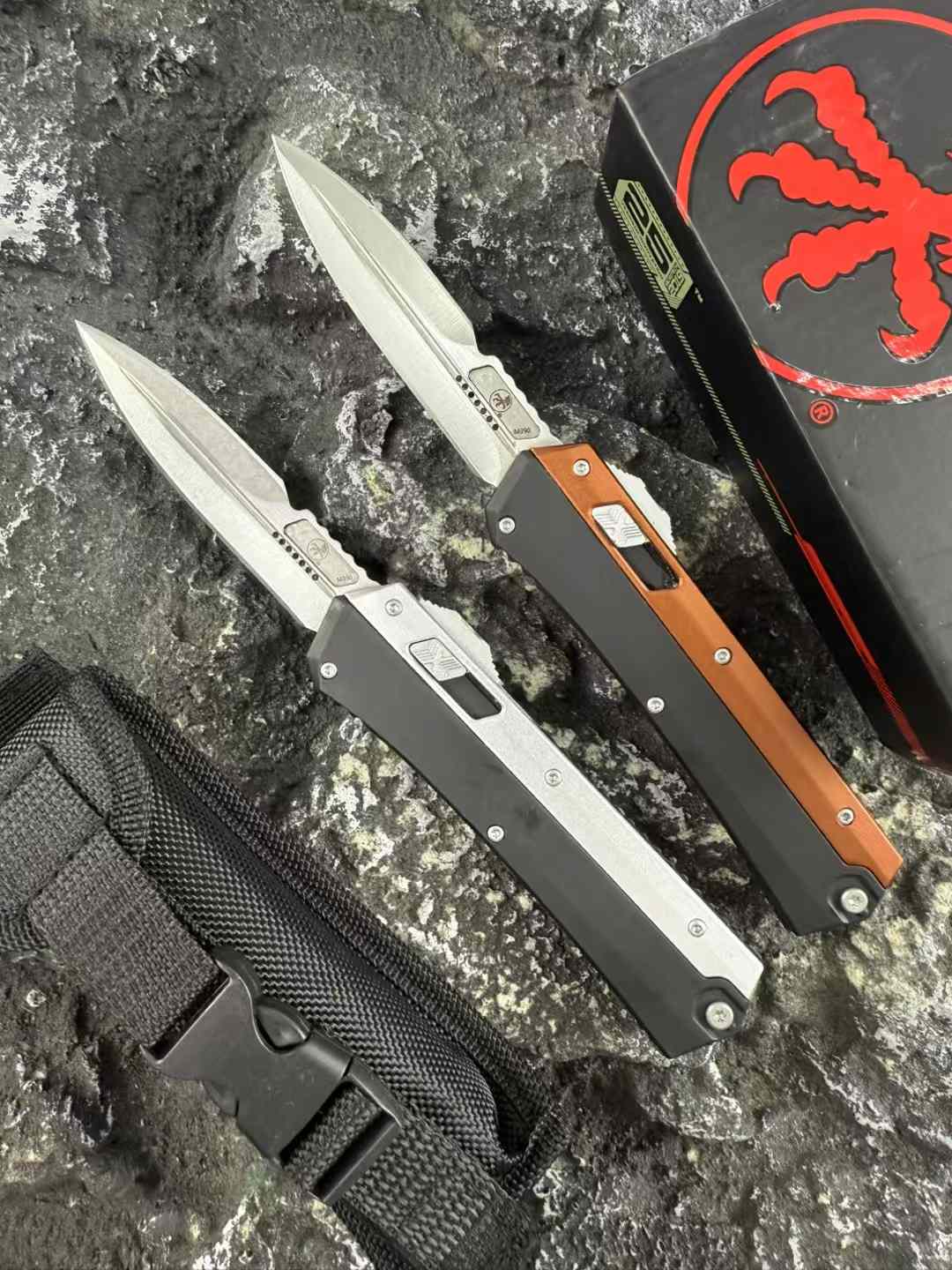 Snake King Straight Jump Knife - Tophatter Daily Deals
