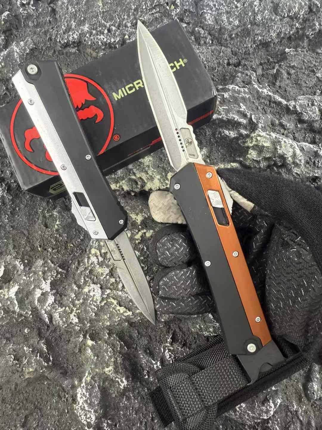 Snake King Straight Jump Knife - Tophatter Daily Deals