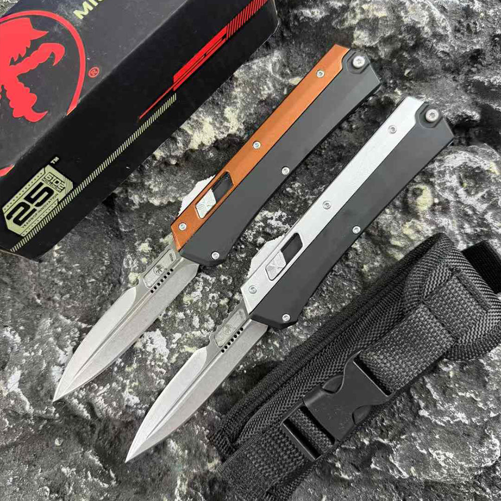 Snake King Straight Jump Knife - Tophatter Daily Deals