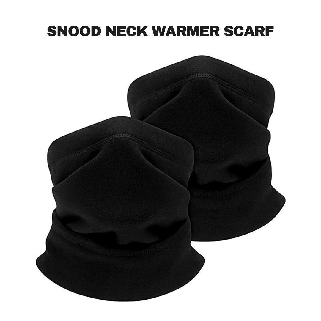 Fleece Neck Warmer - Snood Neck Warmer Scarf Men Winter Thick Fleece Thermal Windproof Balaclava Mask Clothing - Tophatter Daily Deals