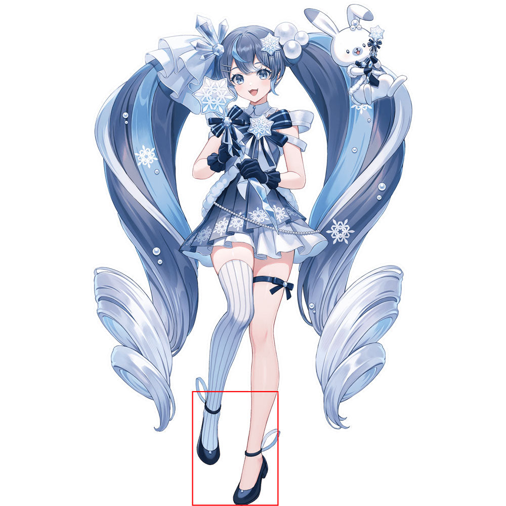 Vocal Idol Snow Virtual Girl 2025 Blue Cosplay Shoes Shoes/Boots - Tophatter Daily Deals