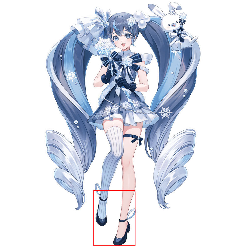Vocal Idol Snow Virtual Girl 2025 Blue Cosplay Shoes Shoes/Boots - Tophatter Daily Deals