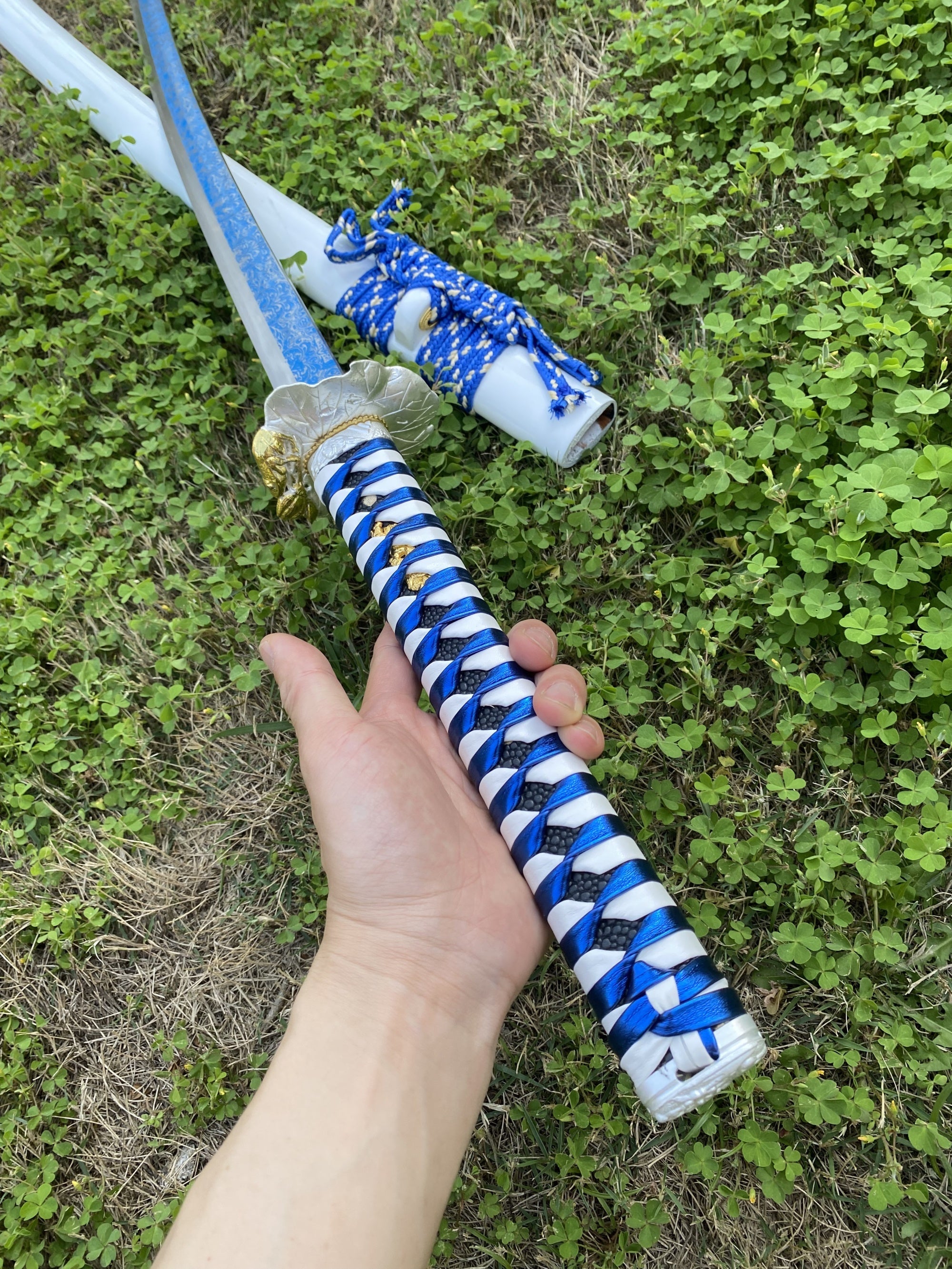 Cool Japanese Samurai Katana - Frog Tsuba - Tophatter Daily Deals