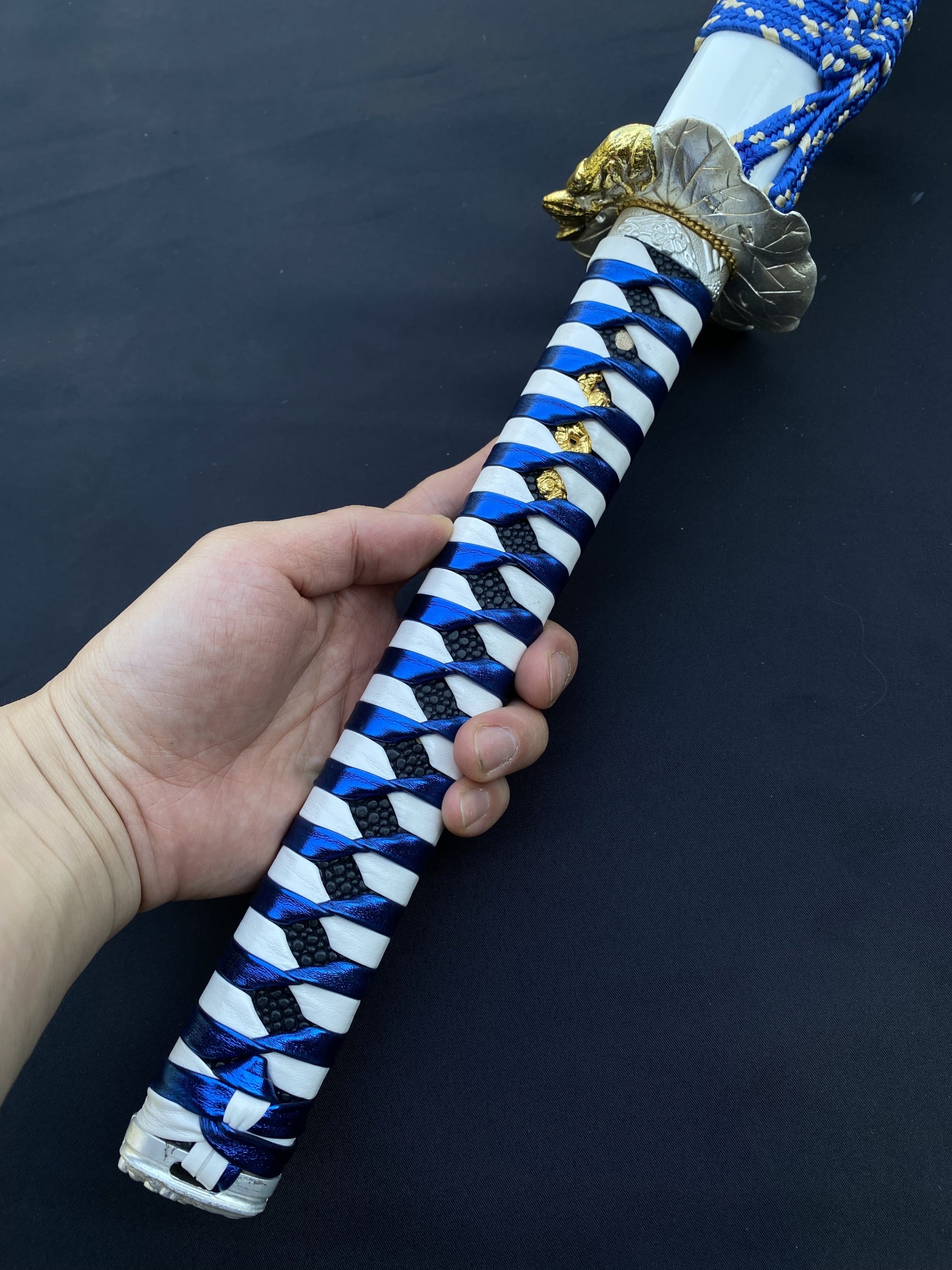 Cool Japanese Samurai Katana - Frog Tsuba - Tophatter Daily Deals