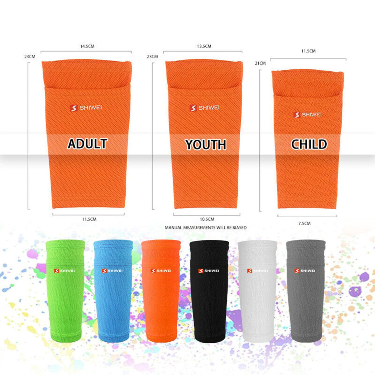 Football Shin Pads With Ankle Protection - Soccer Football Shin Pads Holder Instep Socks Guard Calf Sleeves for Kids Adults Soccer - Tophatter Daily Deals