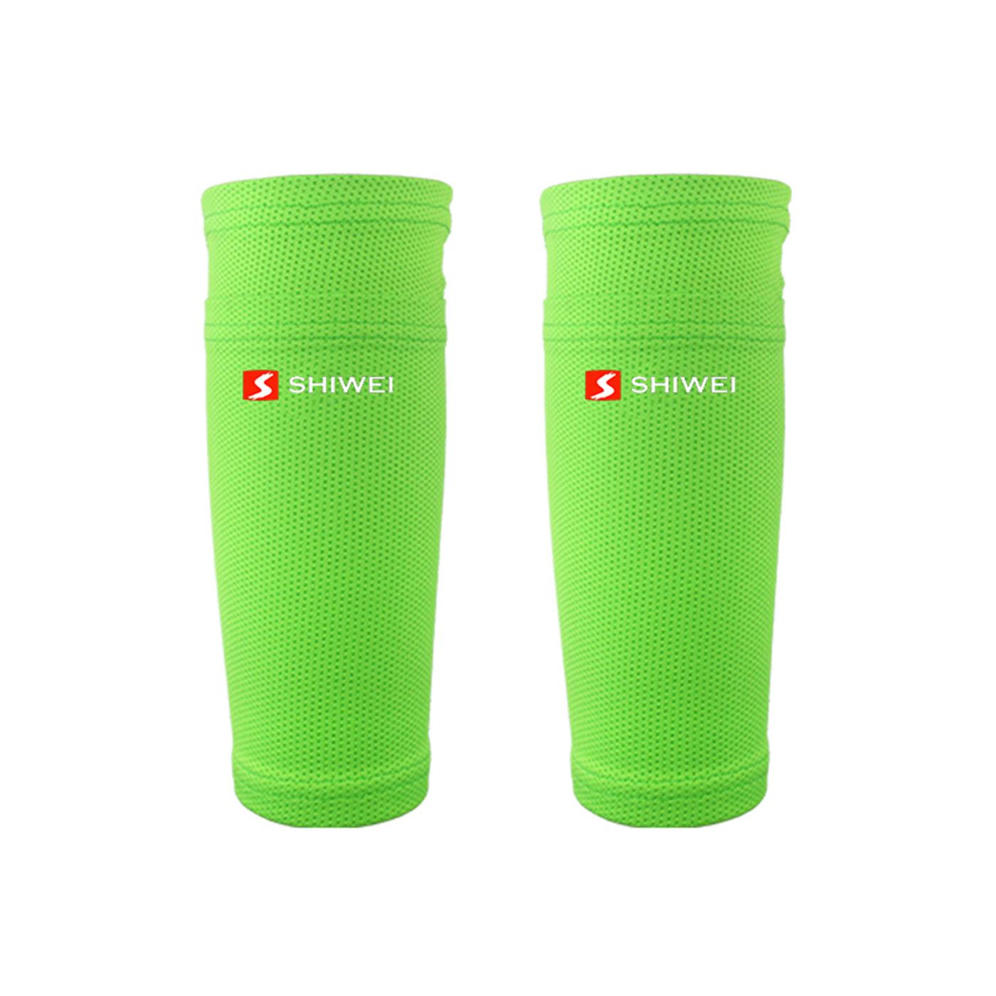 Football Shin Pads With Ankle Protection - Soccer Football Shin Pads Holder Instep Socks Guard Calf Sleeves for Kids Adults Green S Soccer - Tophatter Daily Deals