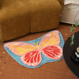 Soft & Cozy Butterfly Rug Room Rugs - Tophatter Daily Deals