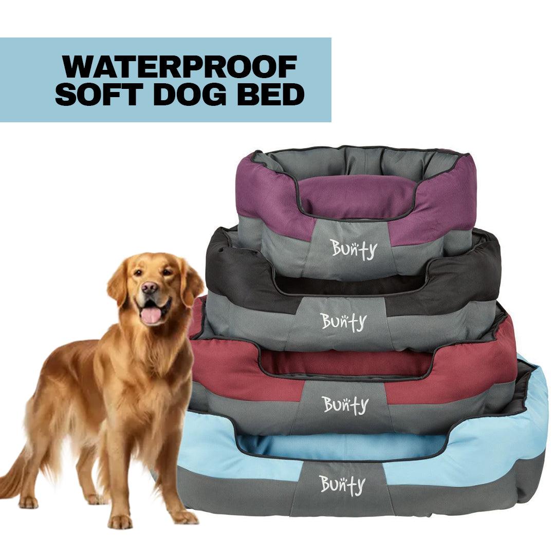 Coolest Dog Beds - Bunty Anchor Soft Dog Bed Waterproof Washable Hardwearing Pet Basket Mat Cushion Apparel & Accessories - Tophatter Daily Deals