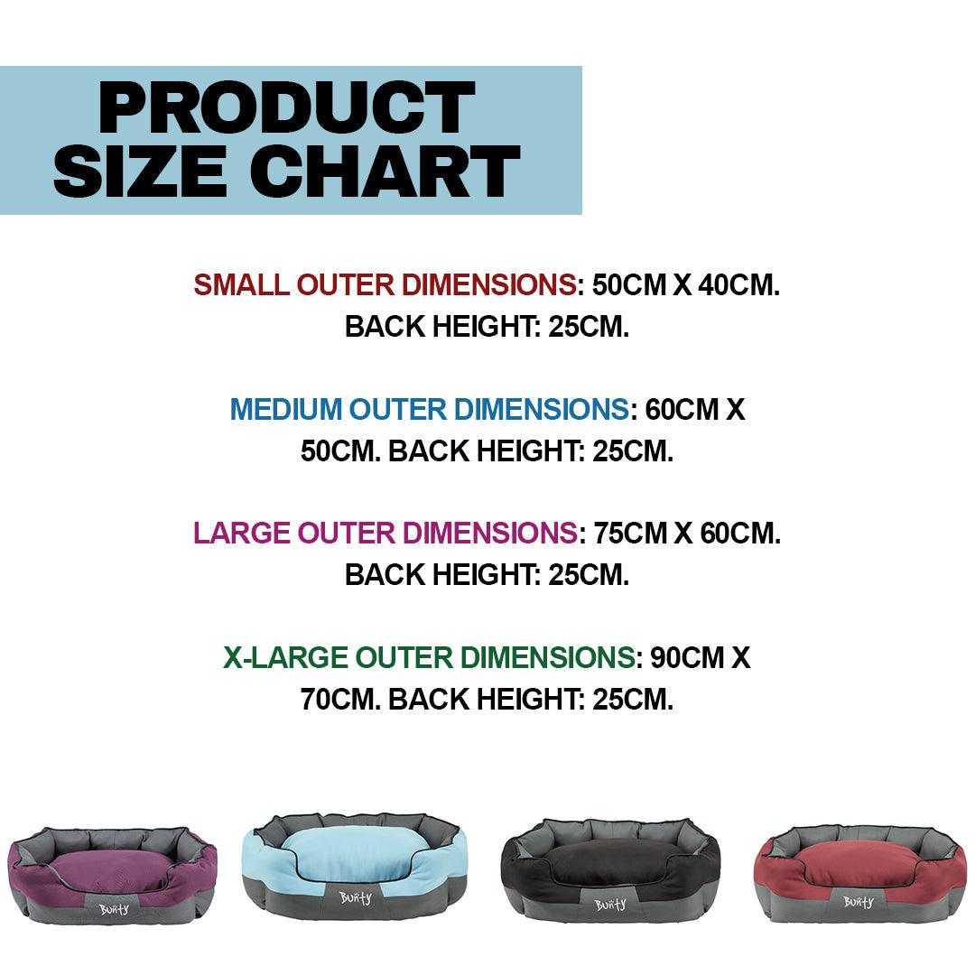 Coolest Dog Beds - Bunty Anchor Soft Dog Bed Waterproof Washable Hardwearing Pet Basket Mat Cushion Apparel & Accessories - Tophatter Daily Deals