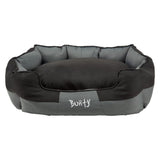 Coolest Dog Beds - Bunty Anchor Soft Dog Bed Waterproof Washable Hardwearing Pet Basket Mat Cushion Black Apparel & Accessories - Tophatter Daily Deals