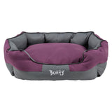 Coolest Dog Beds - Bunty Anchor Soft Dog Bed Waterproof Washable Hardwearing Pet Basket Mat Cushion Purple Apparel & Accessories - Tophatter Daily Deals