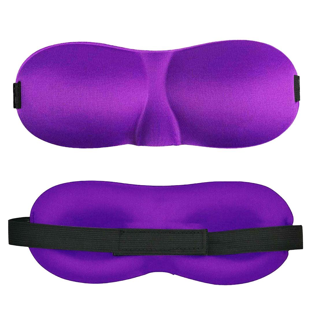 3D Eye Mask - Eye Mask Soft Padded 3D Sleep Sponge Masks Cover Travel aid Rest Blindfold Shade Purple Apparel & Accessories - Tophatter Daily Deals