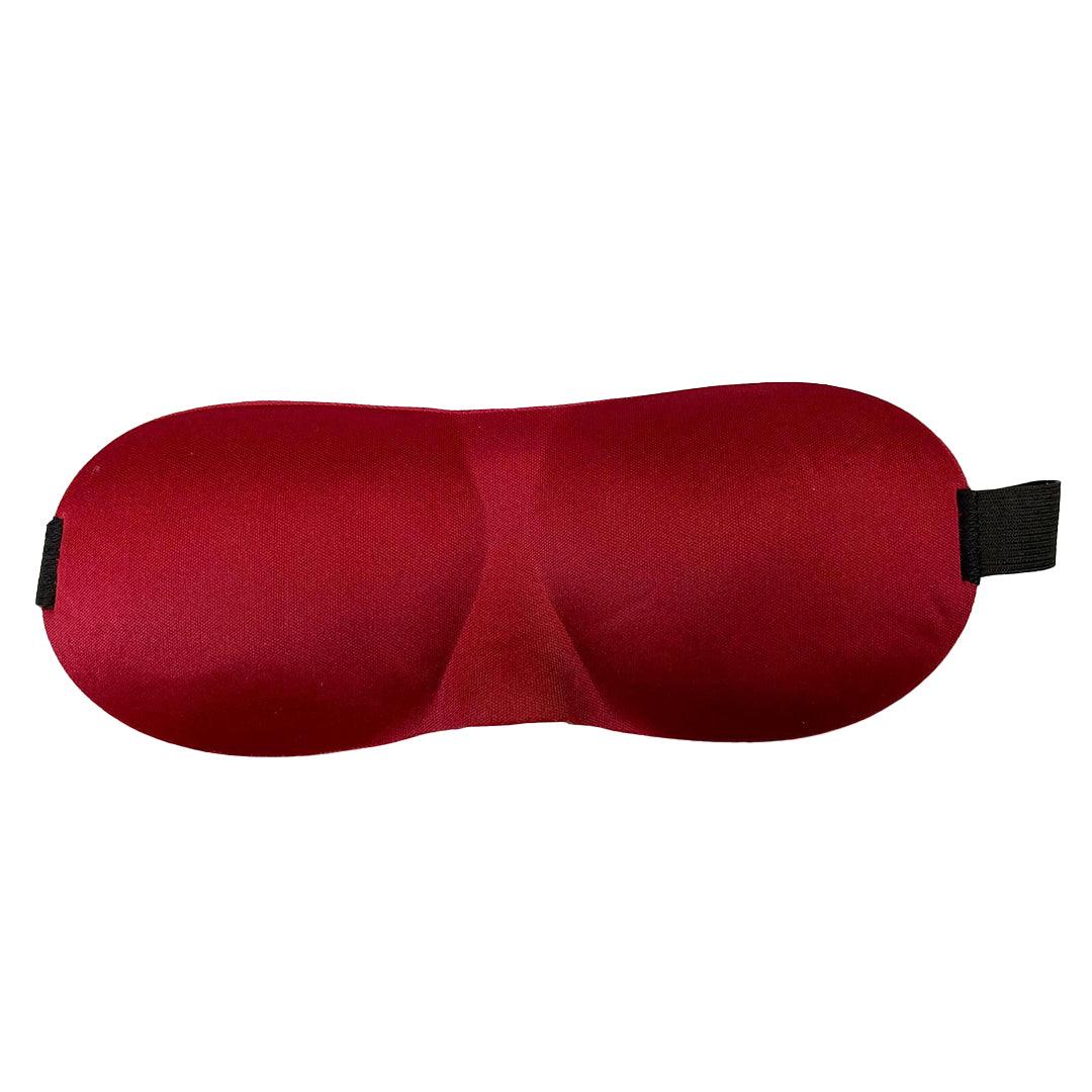 3D Eye Mask - Eye Mask Soft Padded 3D Sleep Sponge Masks Cover Travel aid Rest Blindfold Shade Maroon Apparel & Accessories - Tophatter Daily Deals