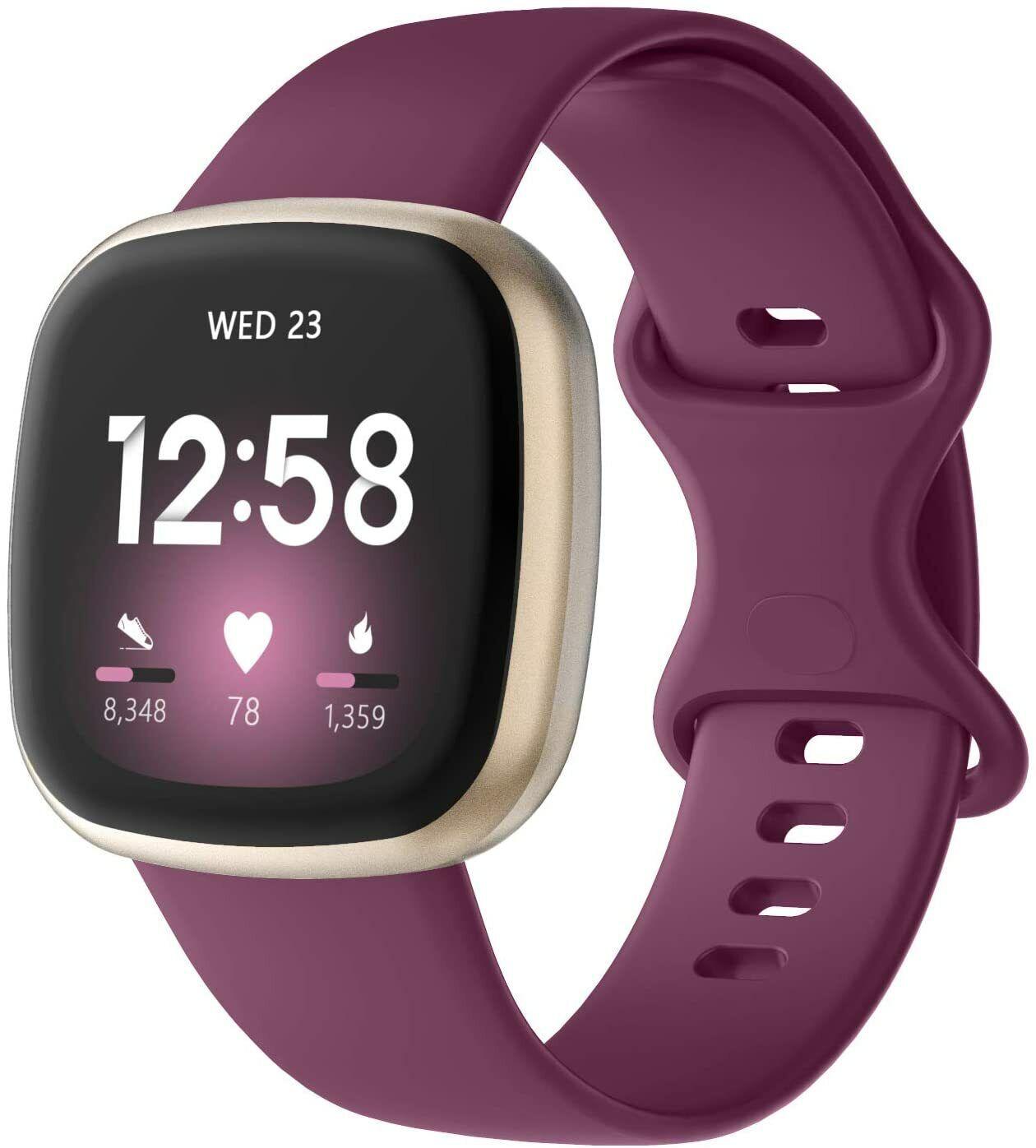 Silicone Watch Strap - Soft SILICONE Wrist Strap Replacement Watch Band Purple Apparel & Accessories - Tophatter Daily Deals