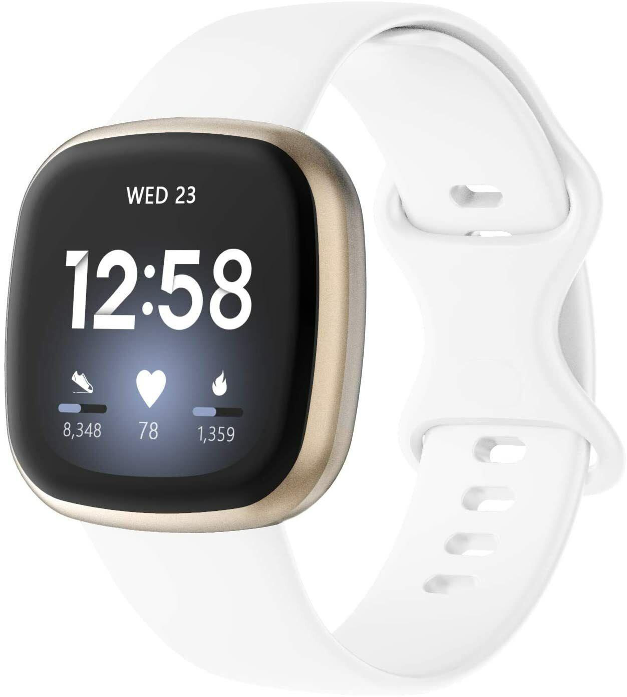 Silicone Watch Strap - Soft SILICONE Wrist Strap Replacement Watch Band White Apparel & Accessories - Tophatter Daily Deals