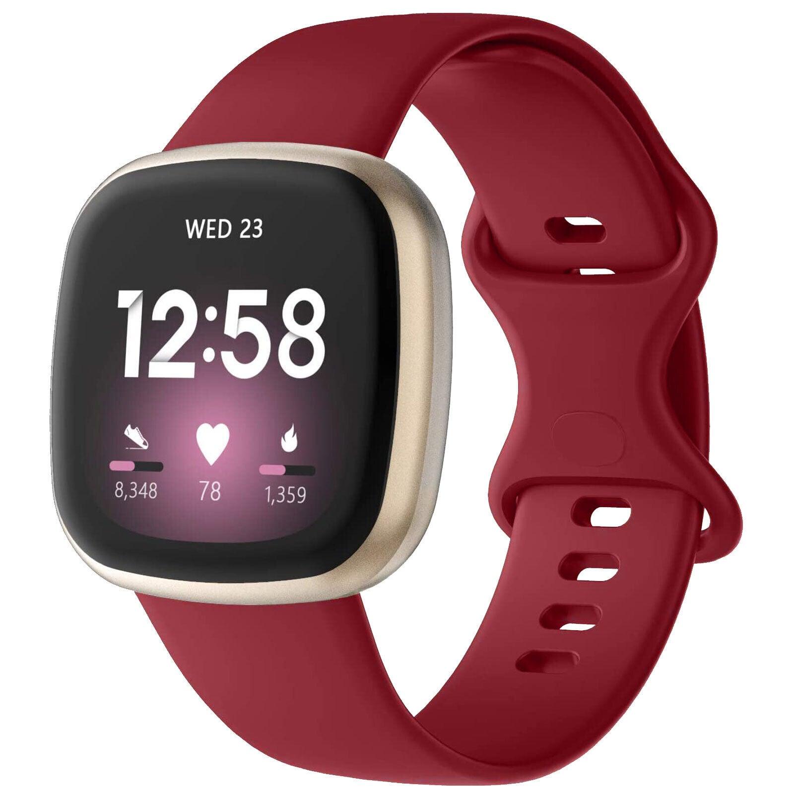 Silicone Watch Strap - Soft SILICONE Wrist Strap Replacement Watch Band Red Apparel & Accessories - Tophatter Daily Deals