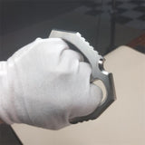 304 Precision Solid Steel Knuckle Duster - Tophatter Daily Deals