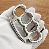Solid Thickened Pure Steel Knuckle Duster Window Breaker Defense Boxing Protector EDC Tool - Tophatter Daily Deals