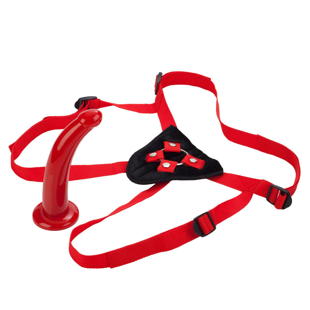 Sophias Red Rider (Red) Strap-On Dildo – Universal Harness Dildo > Dildos > Strap On Harnesses - Tophatter Daily Deals