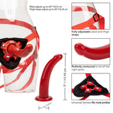 Sophias Red Rider (Red) Strap-On Dildo – Universal Harness Dildo > Dildos > Strap On Harnesses - Tophatter Daily Deals