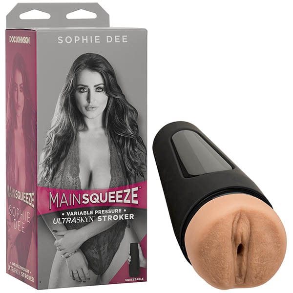 Doc Johnson Sophie Dee Main Squeeze – Realistic Masturbator with Adjustable Suction Grip > Sex Toys For Men > Masturbators > Pornstar - Tophatter Daily Deals