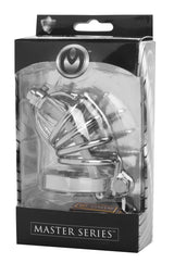 Stainless Steel Chastity Cage With Removable Silicone Urethral Plug – Penis Plug > Bondage Gear > Male Chastity - Tophatter Daily Deals