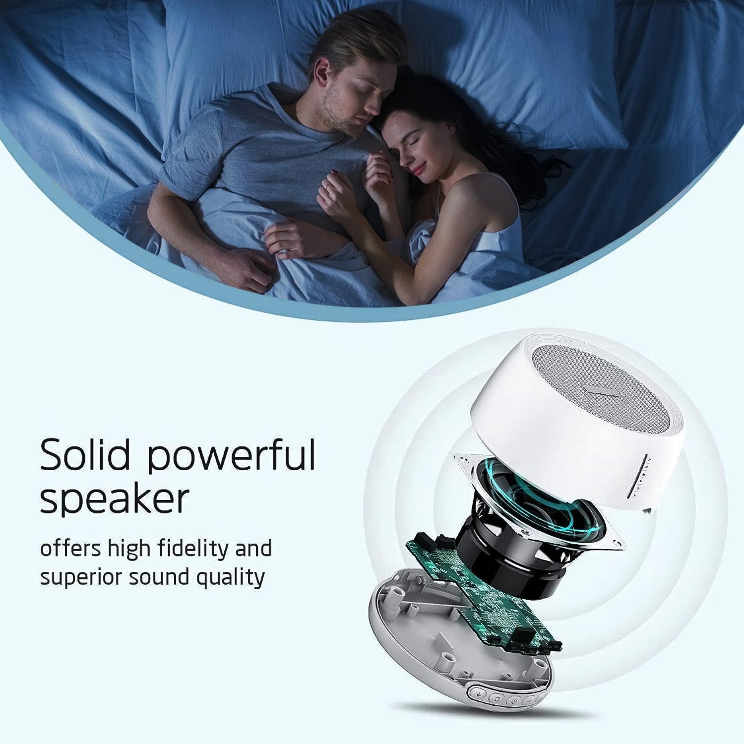 Best White Noise Sound Machines - Sound Sleep Aid Therapy Helper 30 Relaxing Sounds Baby Adult Personal Care - Tophatter Daily Deals