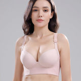 Deep Cup Bra with Built-In Shapewear Pink Women's Lingerie - Tophatter Daily Deals