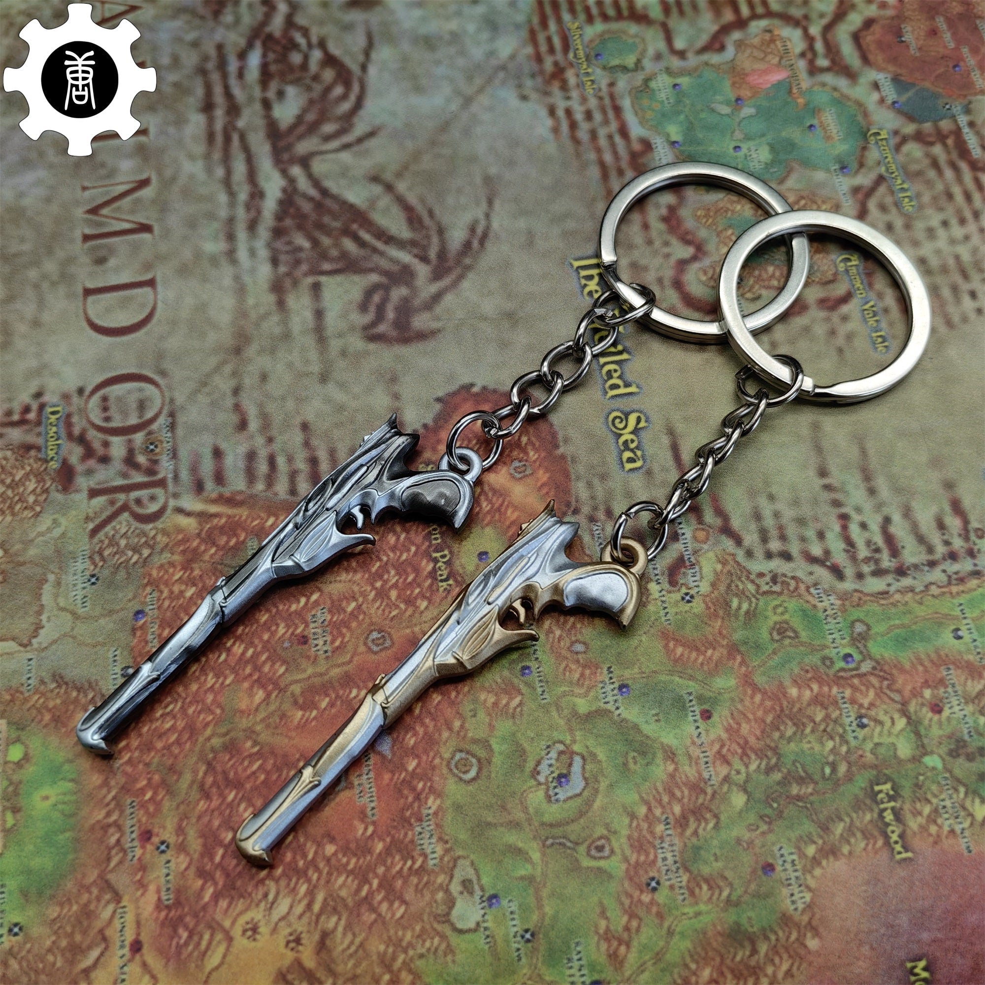 Metal Sovereign Ghost Gun Tiny KeyChain Pendant - Tophatter Daily Deals