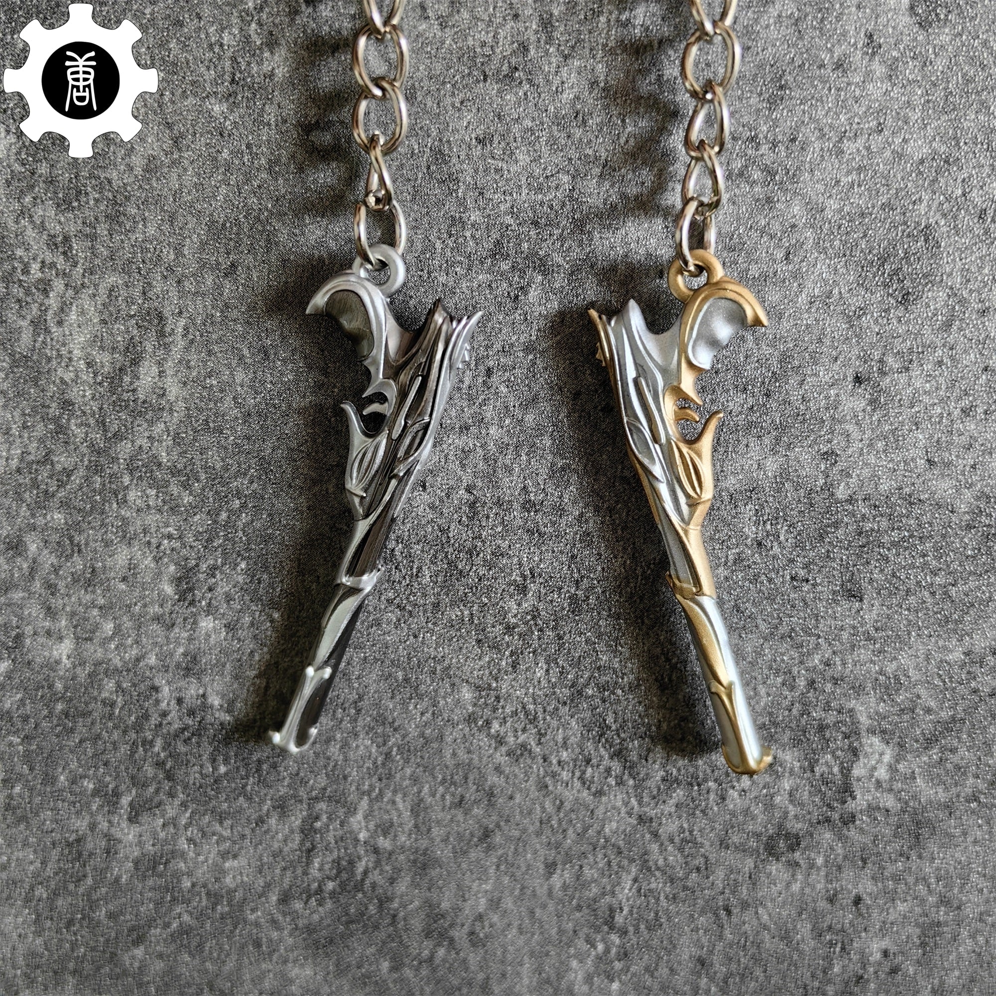 Metal Sovereign Ghost Gun Tiny KeyChain Pendant - Tophatter Daily Deals