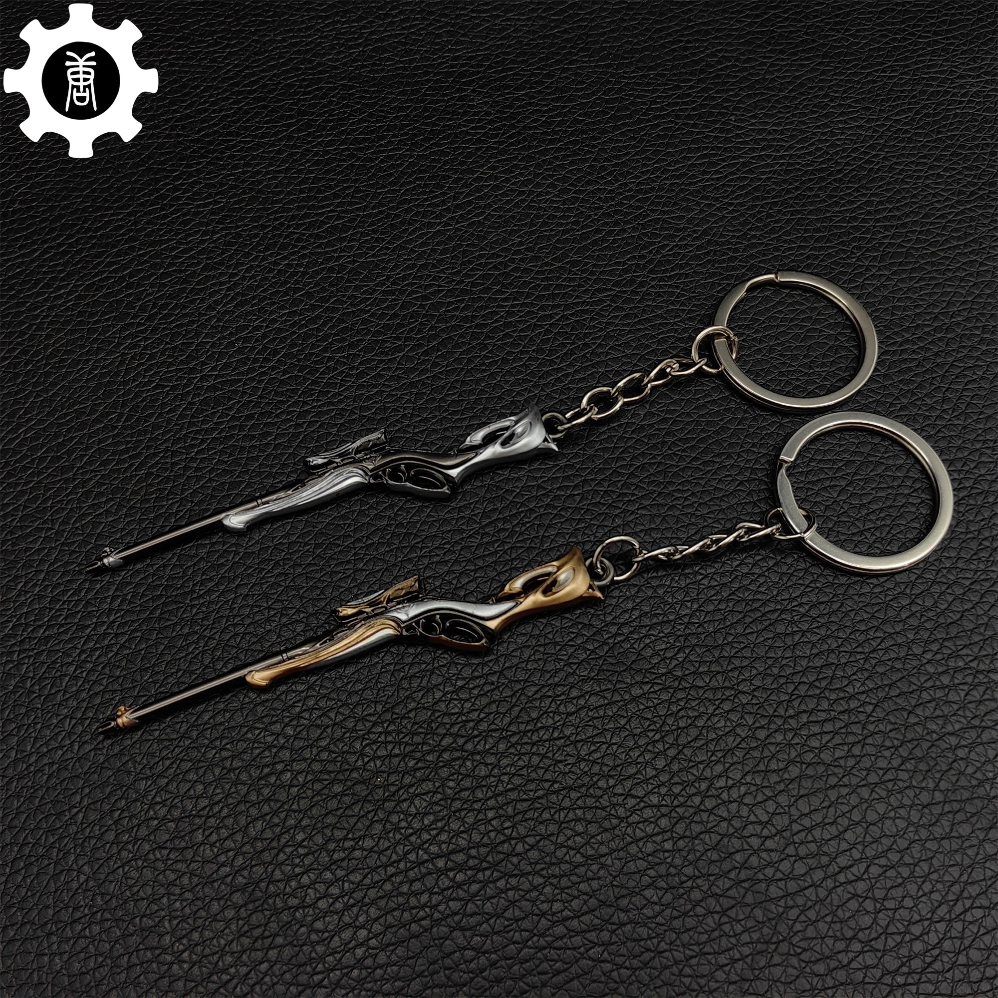 Metal Sovereign Marshal Gun Tiny KeyChain Pendant - Tophatter Daily Deals