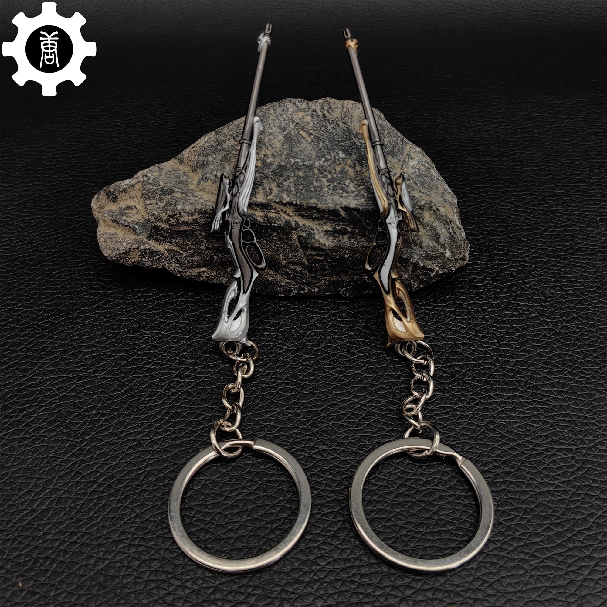 Metal Sovereign Marshal Gun Tiny KeyChain Pendant - Tophatter Daily Deals