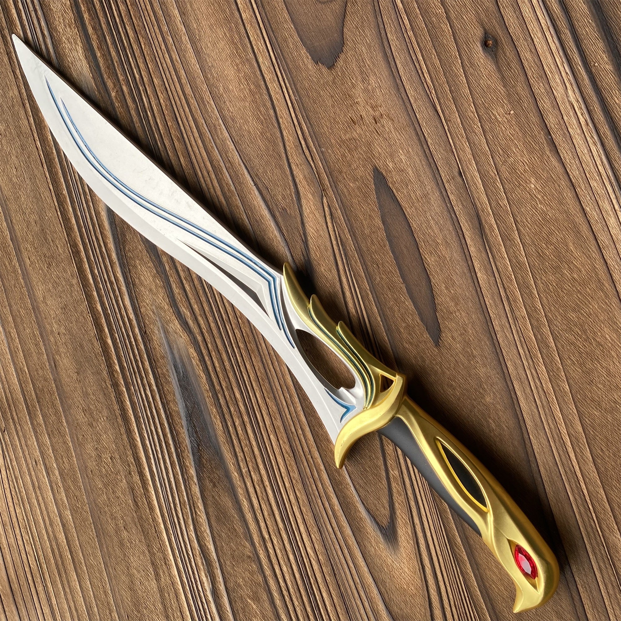 Metal Life Size Sovereign Knife Blunt Replica Elf King Sword For Collection - Tophatter Daily Deals