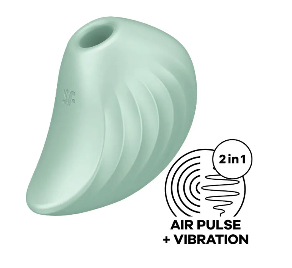 Satisfyer Pearl Diver – Air Pulse and Vibration Vibrator > Sex Toys For Ladies > Air Pulsation - Tophatter Daily Deals